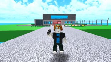 Roblox Prison Base Tycoon Standing Outside Base