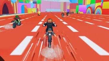 Roblox Super Driving Race Racing On A Red Track
