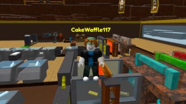 Roblox Tix Factory Experimental Standing On Top Of Tix Machines