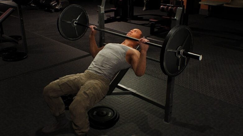 El día antes de levantar pesas.