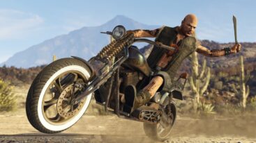 Grand Theft Auto Bike Gang With Blade