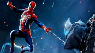 Marvels Spider Man Fighting Rhino