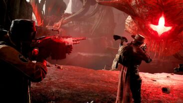 Remnant 2 Characters Aiming At Red Glow