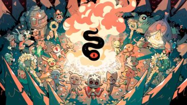 Cult Of The Lamb With Snake In Middle Near Followers