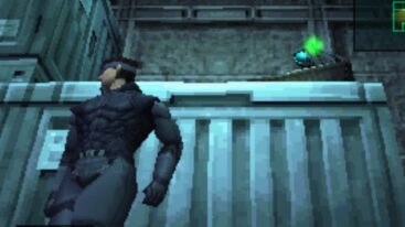 Metal Gear Solid Snake Sneaking Around