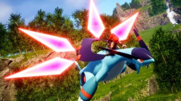 Palworld Player Riding Flying Pal