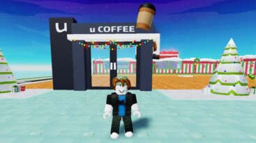 Roblox Coffee Please Standing Near Entrance To U Coffee