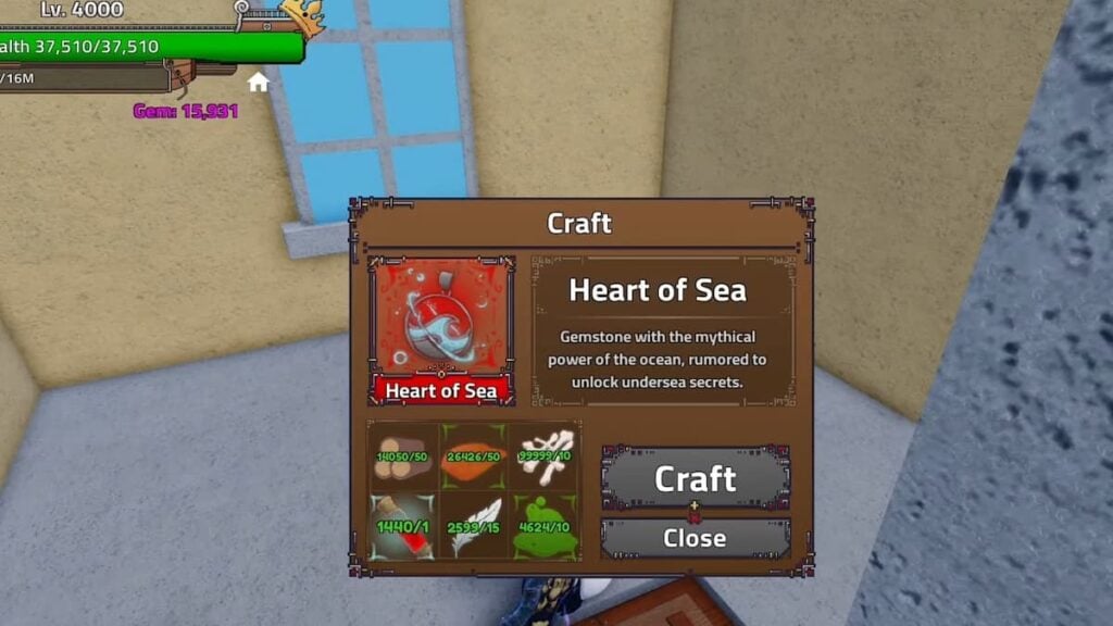 Roblox King Legacy Heart Of Sea
