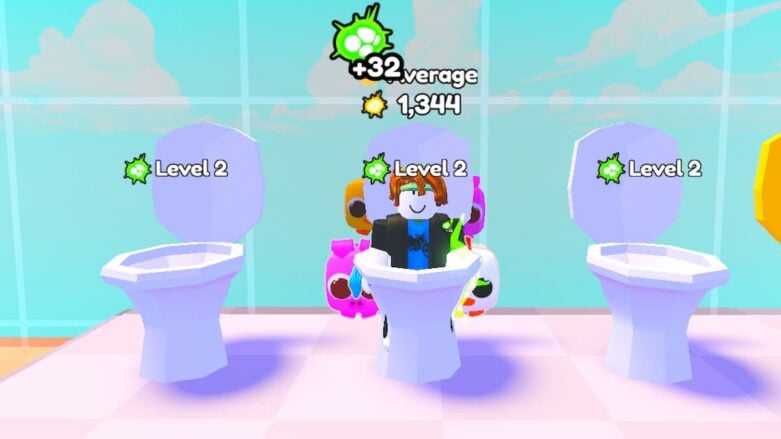 Roblox Strongest Fart Simulator Farting In A Level 2 Toilet