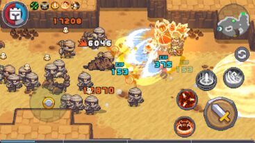 Soul Knight Prequel Fighting Enemies