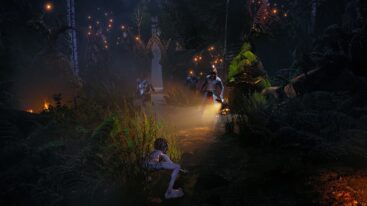 The Lord Of The Rings Gollum Sneaking Around
