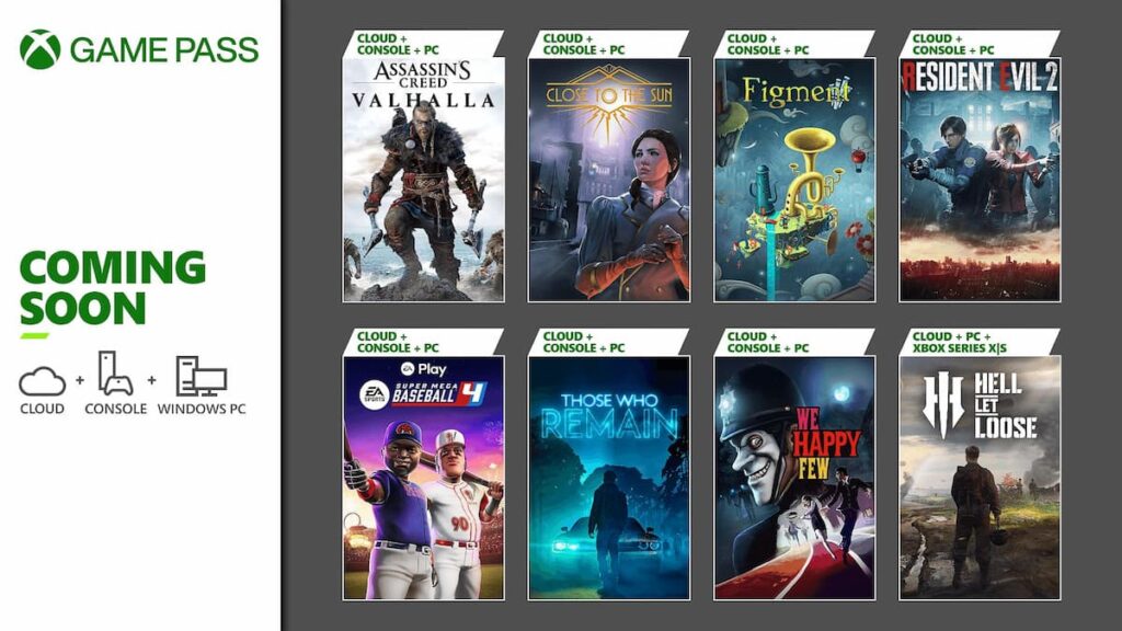Xbox January Game Pass Banner