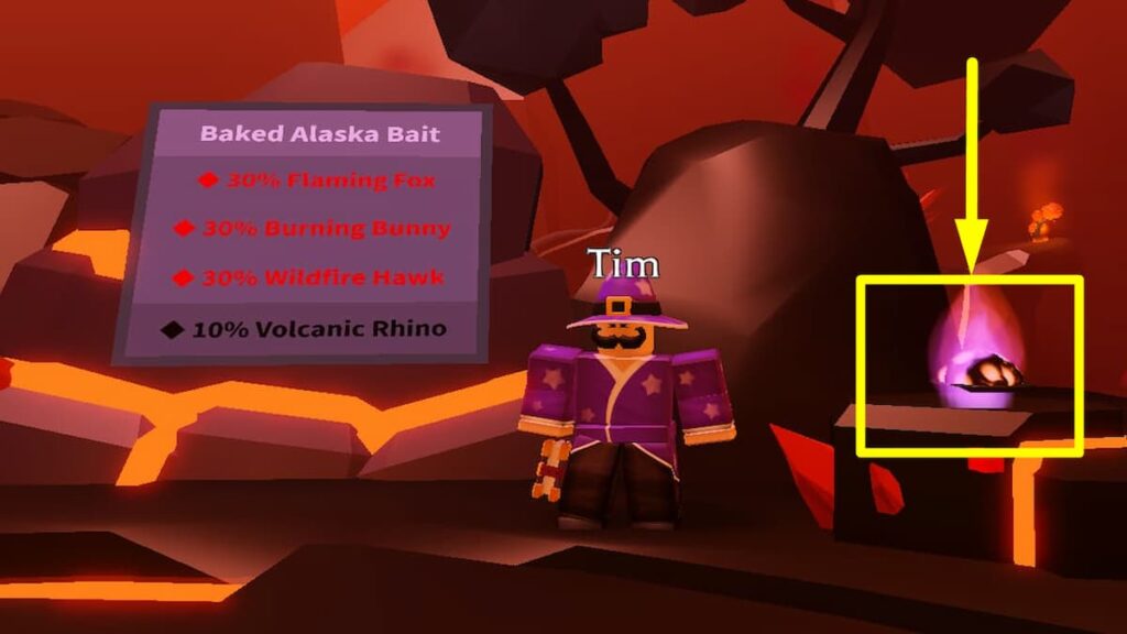 Adopt Me Tim And Baked Alaksa In Volcano