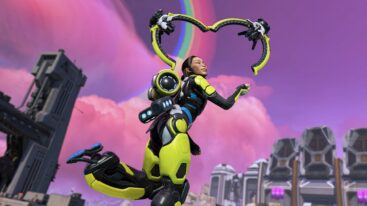 Apex Legends Legend With Yellow Heart