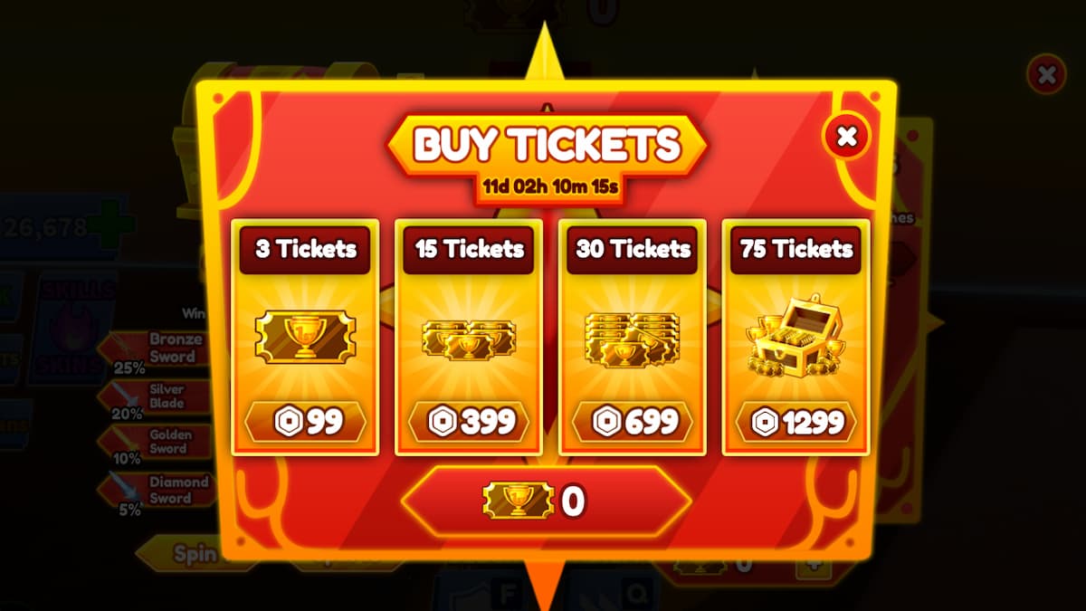 How to Get Golden Tickets in Blade Ball - Try Hard Guides
