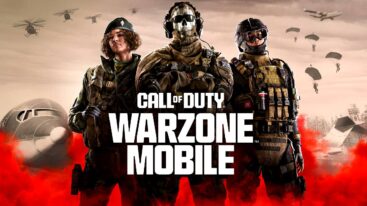 Call Of Duty Warzone Mobile Three Operators Standing Near Red Smoke