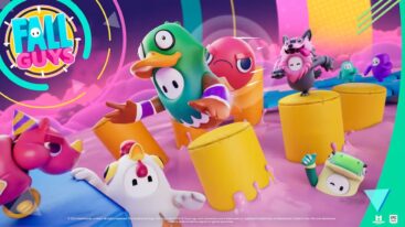 Fall Guys Being Pushed Into Jelly