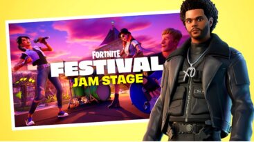 Fortnite Weeknd Picture Festival Music Video Popular