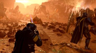 Helldivers 2 Bug Monsters And Soldiers In Armor