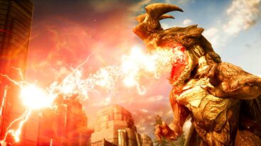 Immortals Of Aveum Dragon Shooting Electricity