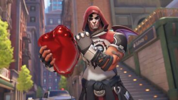 Overwatch 2 Season 9 Hero Holding A Balloon Heart