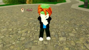 Roblox Power Grinding Simulator Avatar Punching On Stone Flooring