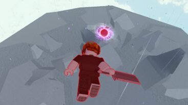 Roblox Sky Ball A Red Avatar About To Deflect A Dark Purple And Red Sun