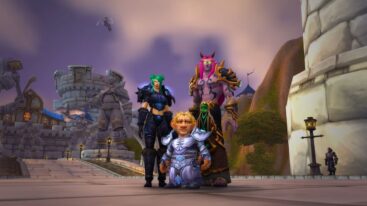 World Of Warcraft Three People Standing