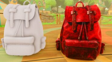 Backpack Roblox Red Before And After