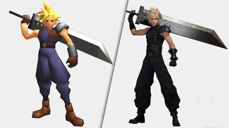 Final Fantasy 7 Vii Remake Rebirth Cloud Original