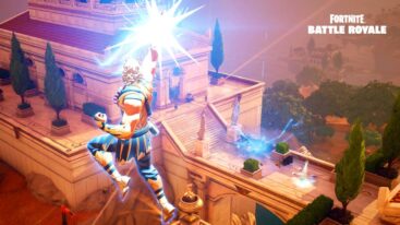 Fortnite Zeus With Lightning Action
