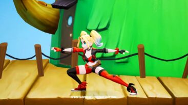 Multiversus Harley Quinn Fighting Stance