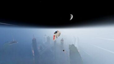 Robending Online Flying Sky Bison Overlooking City With Moon