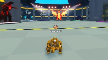Roblox Dinosaur Ride Simulator Riding A Dinosaur Robot With Other Dinos Behind