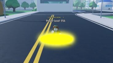 Roblox Every Second You Get 1 Power Level Firing A Yellow Disc