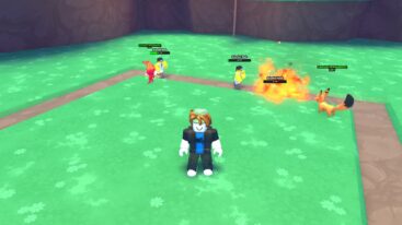 Roblox Pal Tower Defense Standing On A Green Field As Pals Defense A Dirt Path