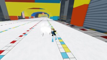 Roblox Super Skiing Race Skiing On A Snow Track