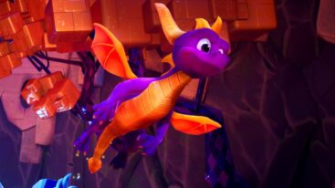 Spyro Reignited Trilogy Running From Ice Monster