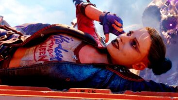 Suicide Squad Kill The Justice League Harley Quinn Talking Near Brainiac