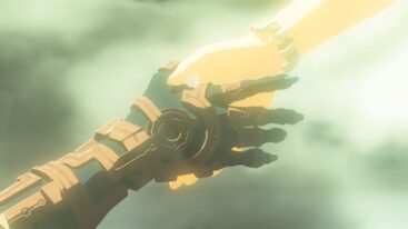 The Legend Of Zelda Tears Of The Kingdom Link Hand Hold