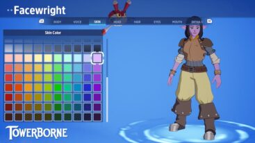 Towerborne Character Customization