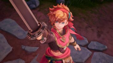 Visions Of Mana Woman With Sword