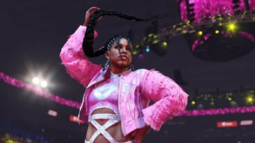 Wwe 2k24 Female Wrestler In Pink
