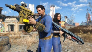 Fallout 4 Holding Weapons Nate Nora