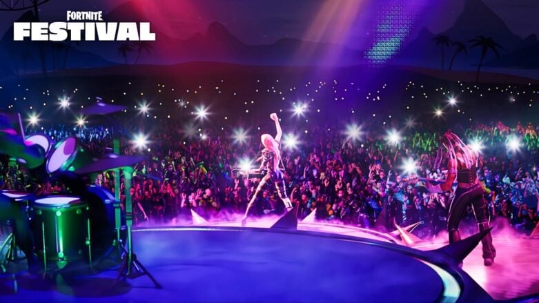 Fortnite Festival Lady Gaga Concert