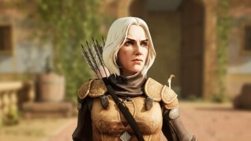 Ironmarked Blonde Woman