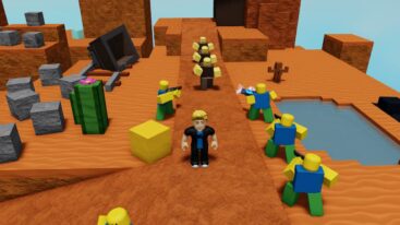 Roblox Pgtd 3 Standing Near Yellow Tower Units