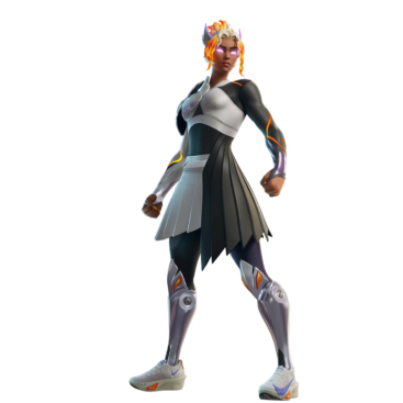 Fortnite Nike Goddess Skin of Cosmetic PNG Image