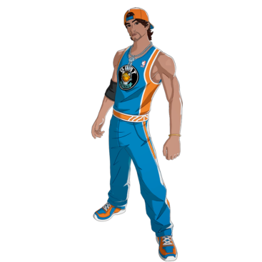 Fortnite Trey Specialist Skin of Cosmetic PNG Image