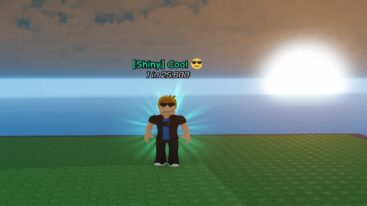 Roblox Accurate Rng Standing On Grass Wearing Sunglasses Sun Setting Behind Over Ocean